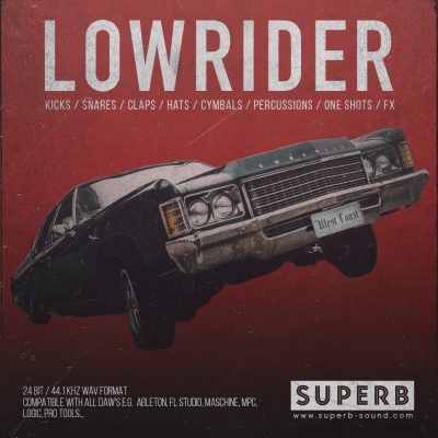 دانلود درام کیت هیپ هاپ Superb Sound Lowrider Drum Kit